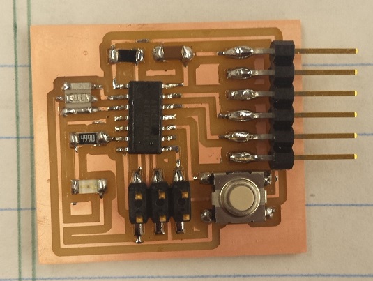 Switch without Resistor Finished Board